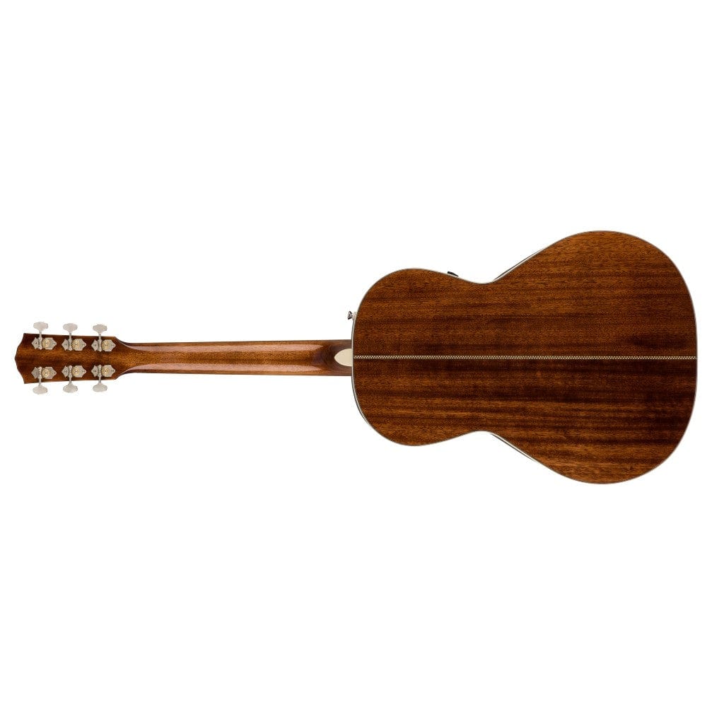 Fender PM 2E Standard Parlor Electro Acoustic Guitar with Case - Image 8