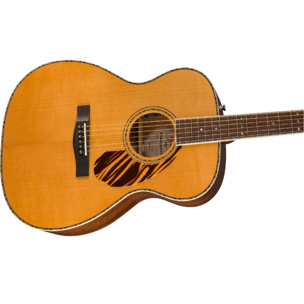 Fender PO 220E Orchestra Acoustic Guitar with Case - Image 13