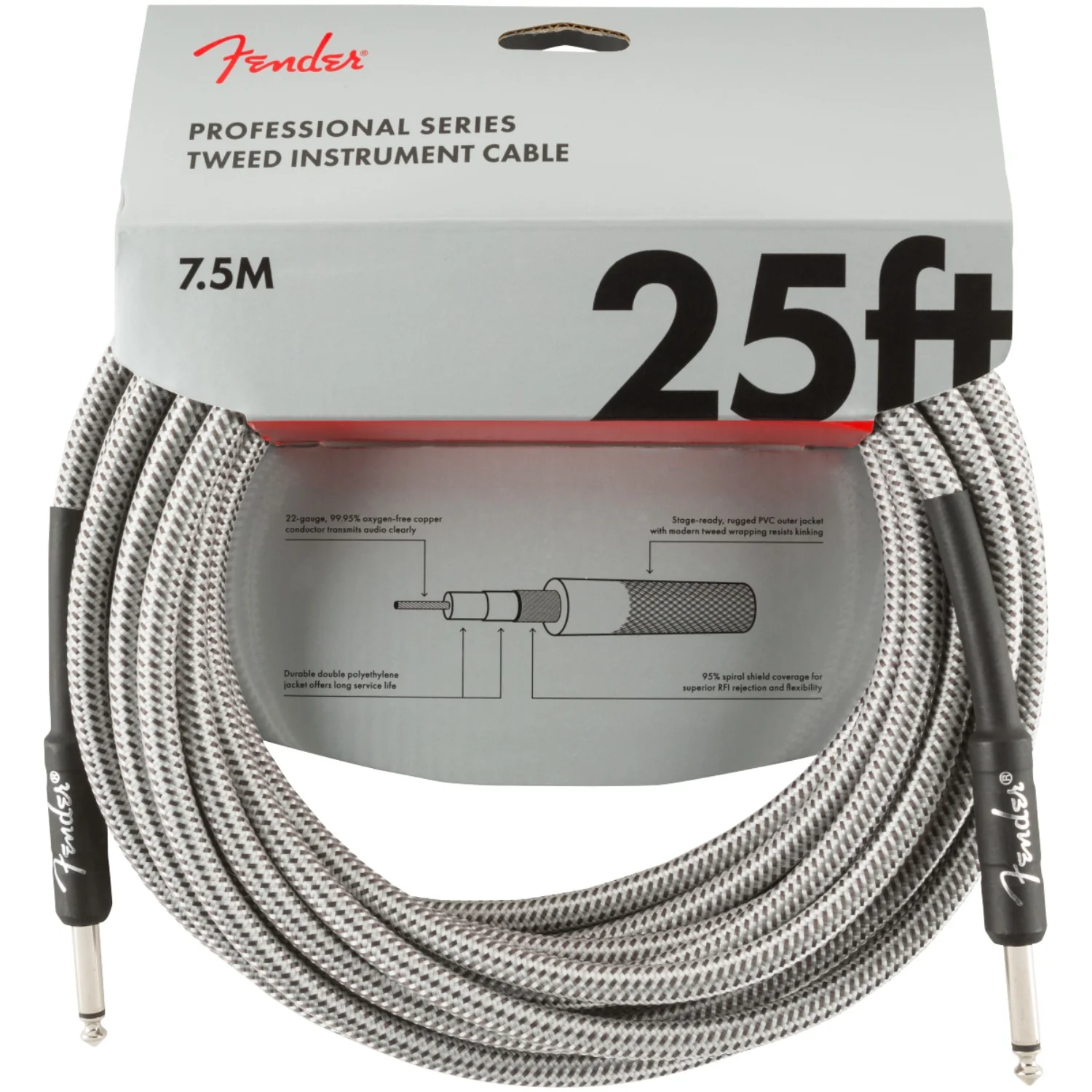 Fender Professional Series Instrument Cable - Image 3