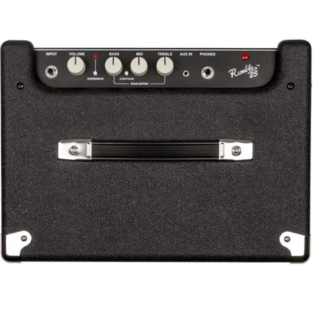 Fender Rumble 25 Watt Bass Combo Amplifier - Version 2 - Image 5