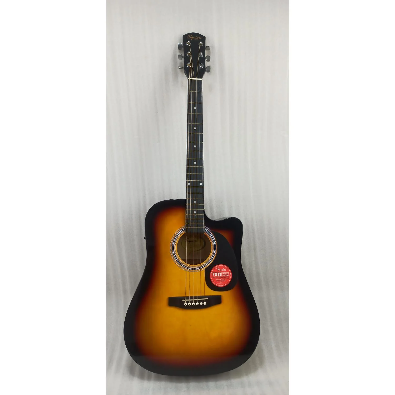 Fender SA105CE Electro - Acoustic Guitar - Sunburst - Open Box B Stock - Image 127