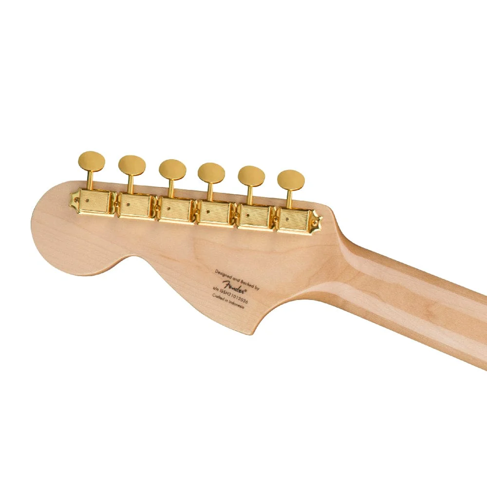 Fender Squier 40th Anniversary Stratocaster Gold Edition Electric Guitar - Image 18