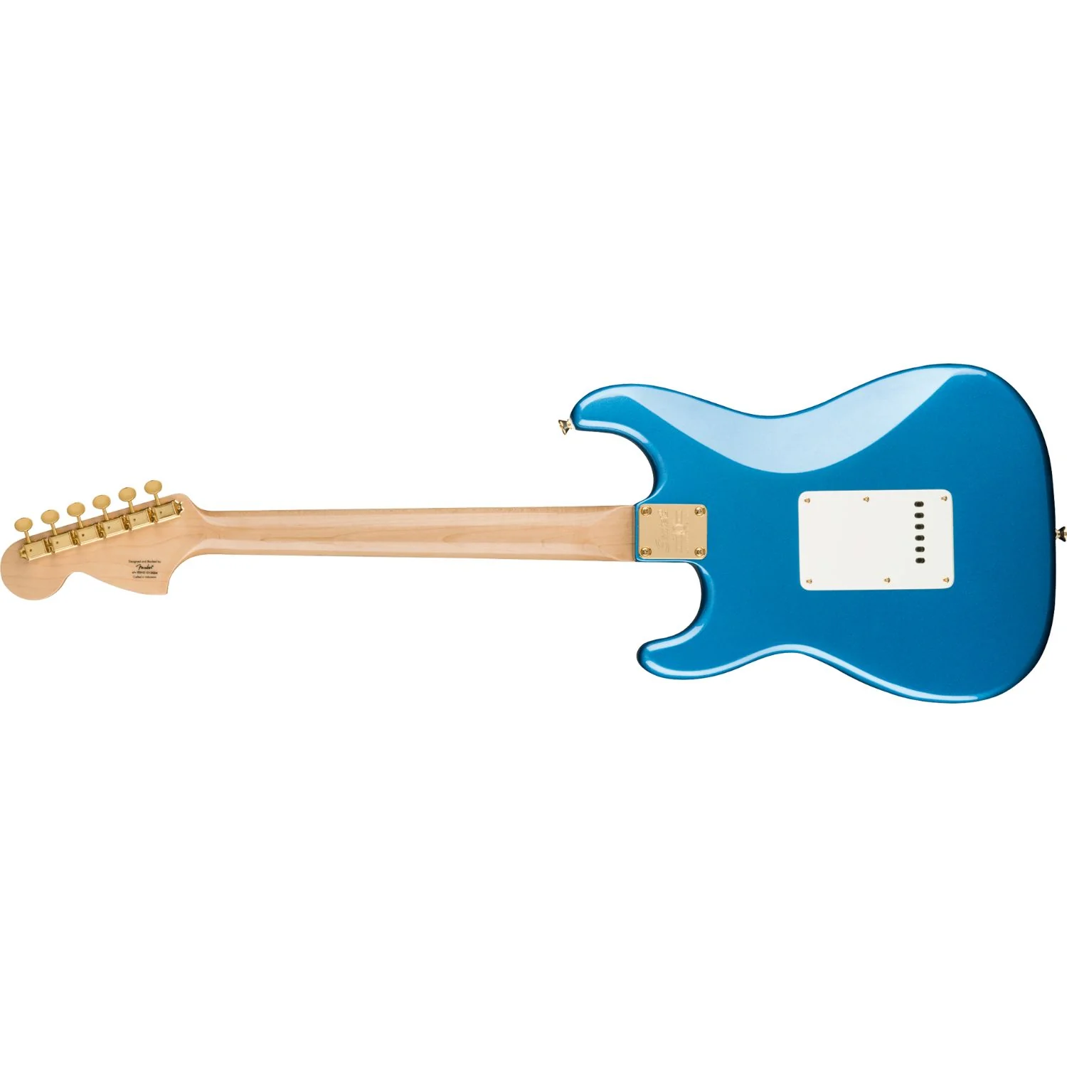 Fender Squier 40th Anniversary Stratocaster Gold Edition Electric Guitar - Image 48