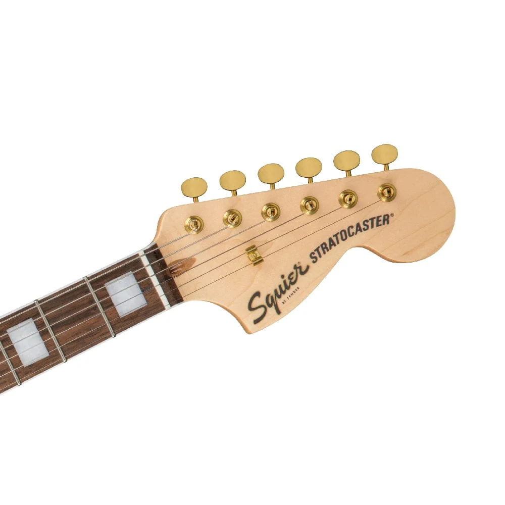 Fender Squier 40th Anniversary Stratocaster Gold Edition Electric Guitar - Image 5