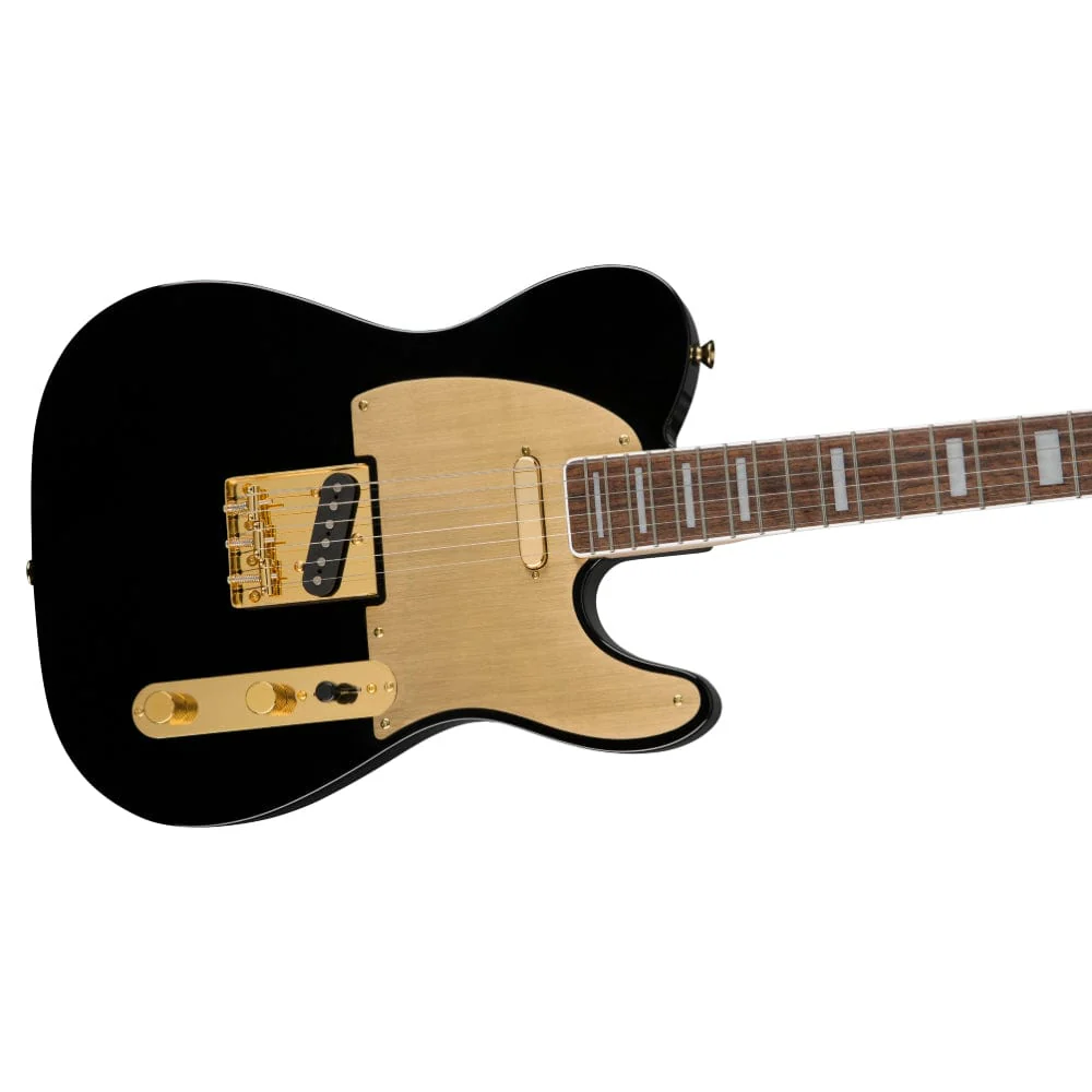 Fender Squier 40th Anniversary Telecaster Gold Edition Electric Guitar - Image 4
