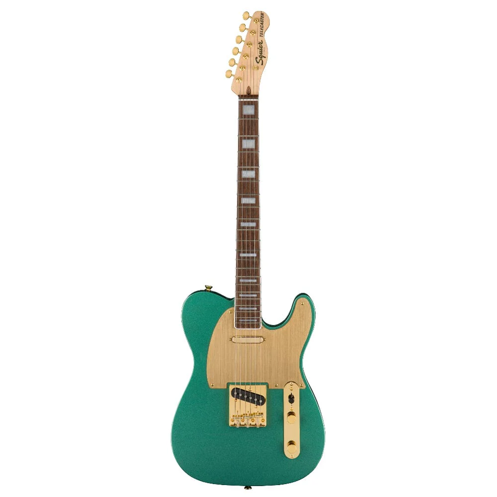 Fender Squier 40th Anniversary Telecaster Gold Edition Electric Guitar - Image 7