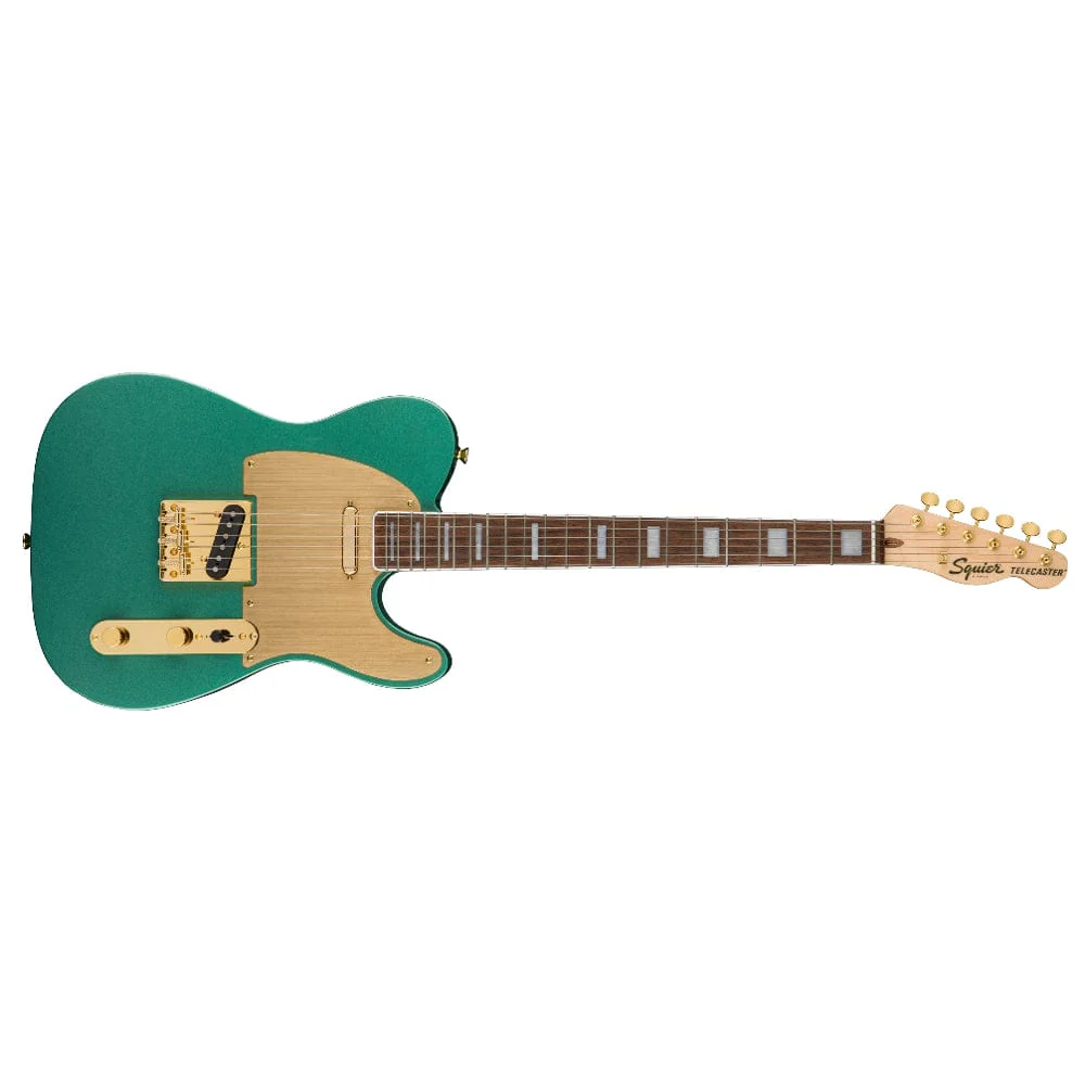 Fender Squier 40th Anniversary Telecaster Gold Edition Electric Guitar - Image 8