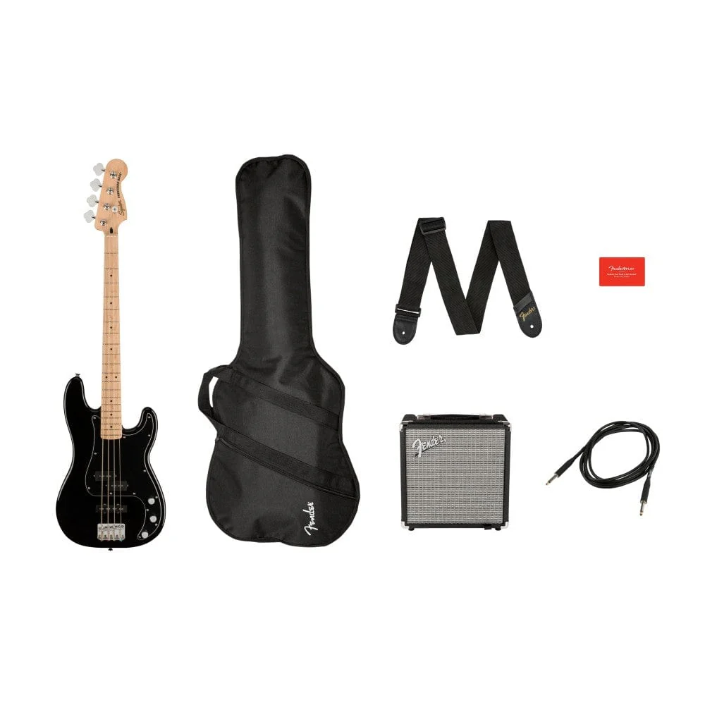 Fender Squier Affinity Series 4 String Precision Bass PJ Pack - Image 10