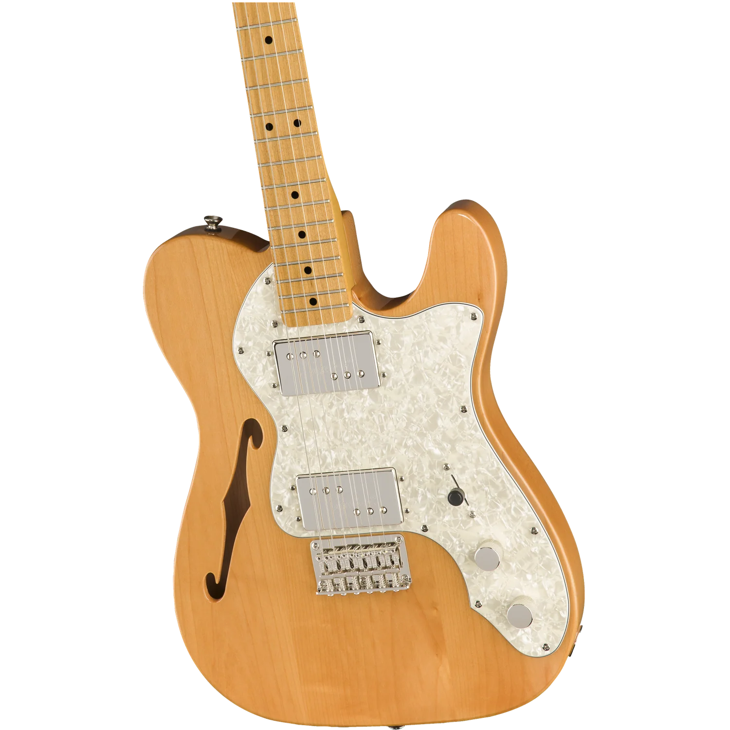 Fender Squier Classic Vibe 70s Telecaster Thinline Electric Guitar - Image 3