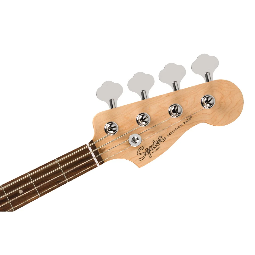 Fender Squier Debut Precision Bass Guitar with Gigbag, Polishing Cloth, Picks, Strap, Tuner & Ebook - Image 12