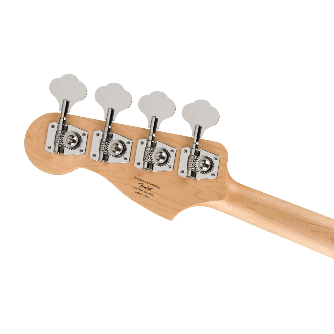 Fender Squier Debut Precision Bass Guitar with Gigbag, Polishing Cloth, Picks, Strap, Tuner & Ebook - Image 13