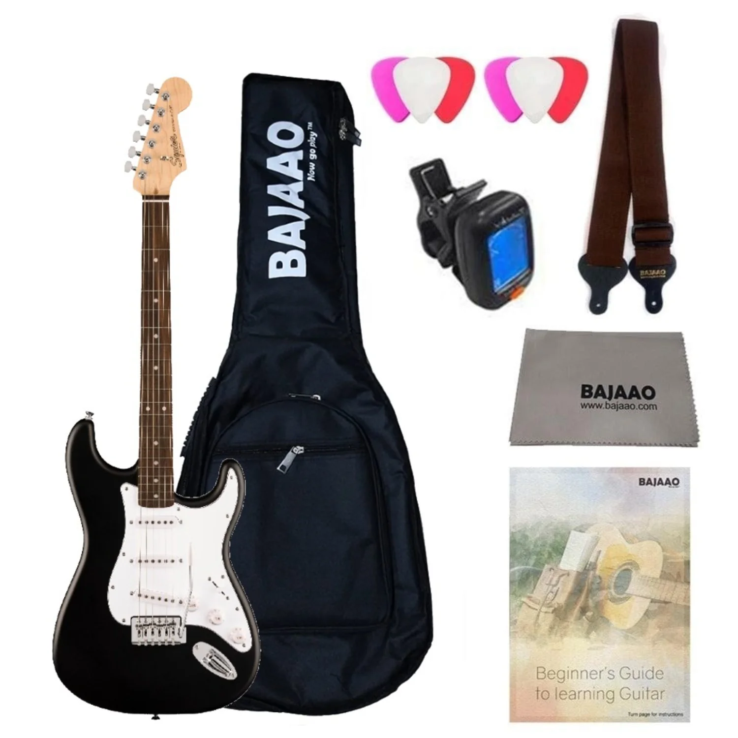 Fender Squier Debut Stratocaster Electric Guitar - Image 23