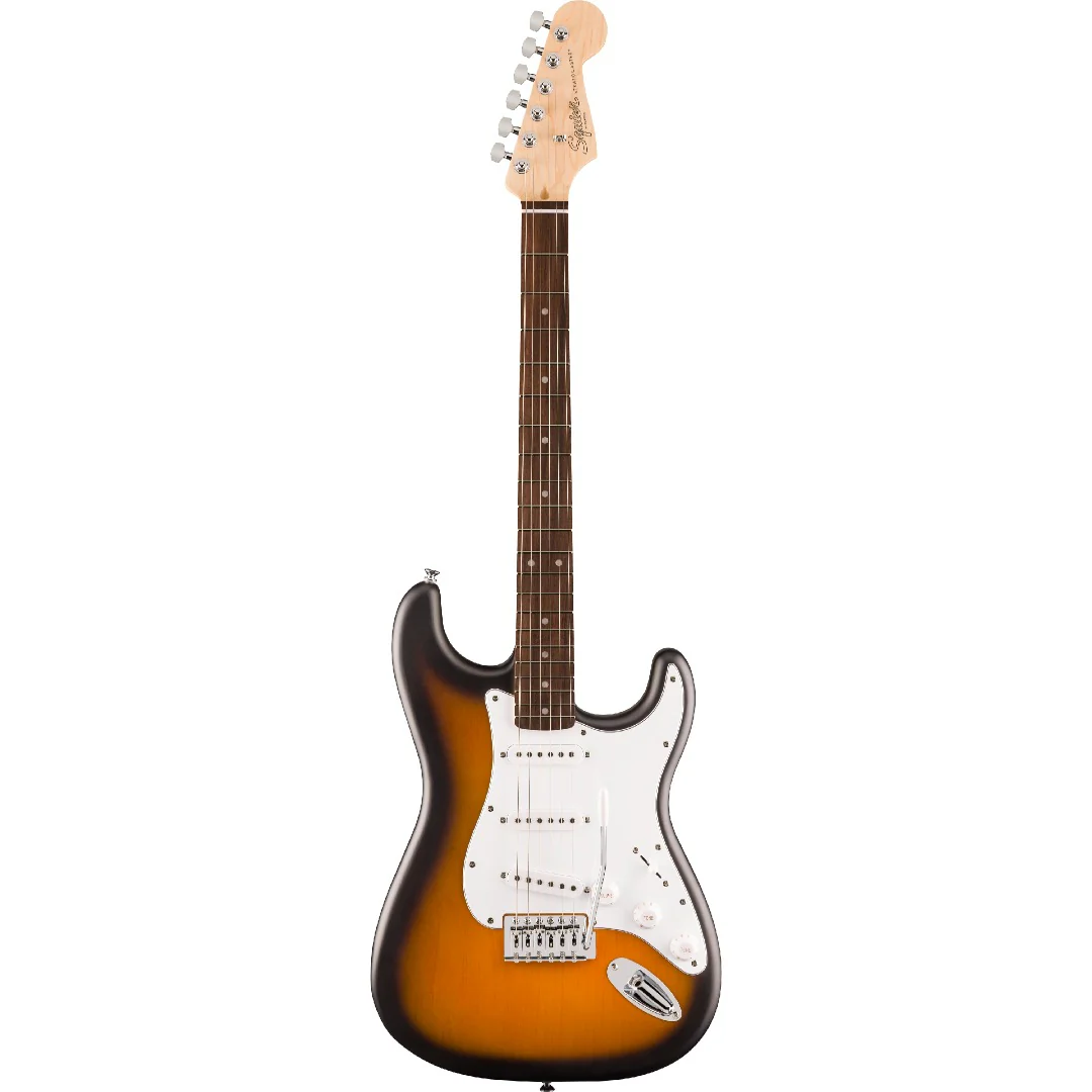 Fender Squier Debut Stratocaster Electric Guitar with Amplifier, Gigbag, Tuner, Strap, Picks, Cable, Polishing Cloth & Ebook - Image 3
