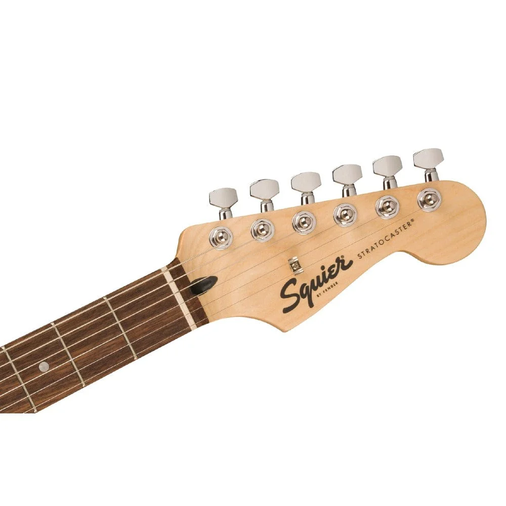Fender Squier Sonic Stratocaster Electric Guitar Bundle With Gigbag, Polishing Cloth, Picks, Strap, Tuner & Ebook - Image 10