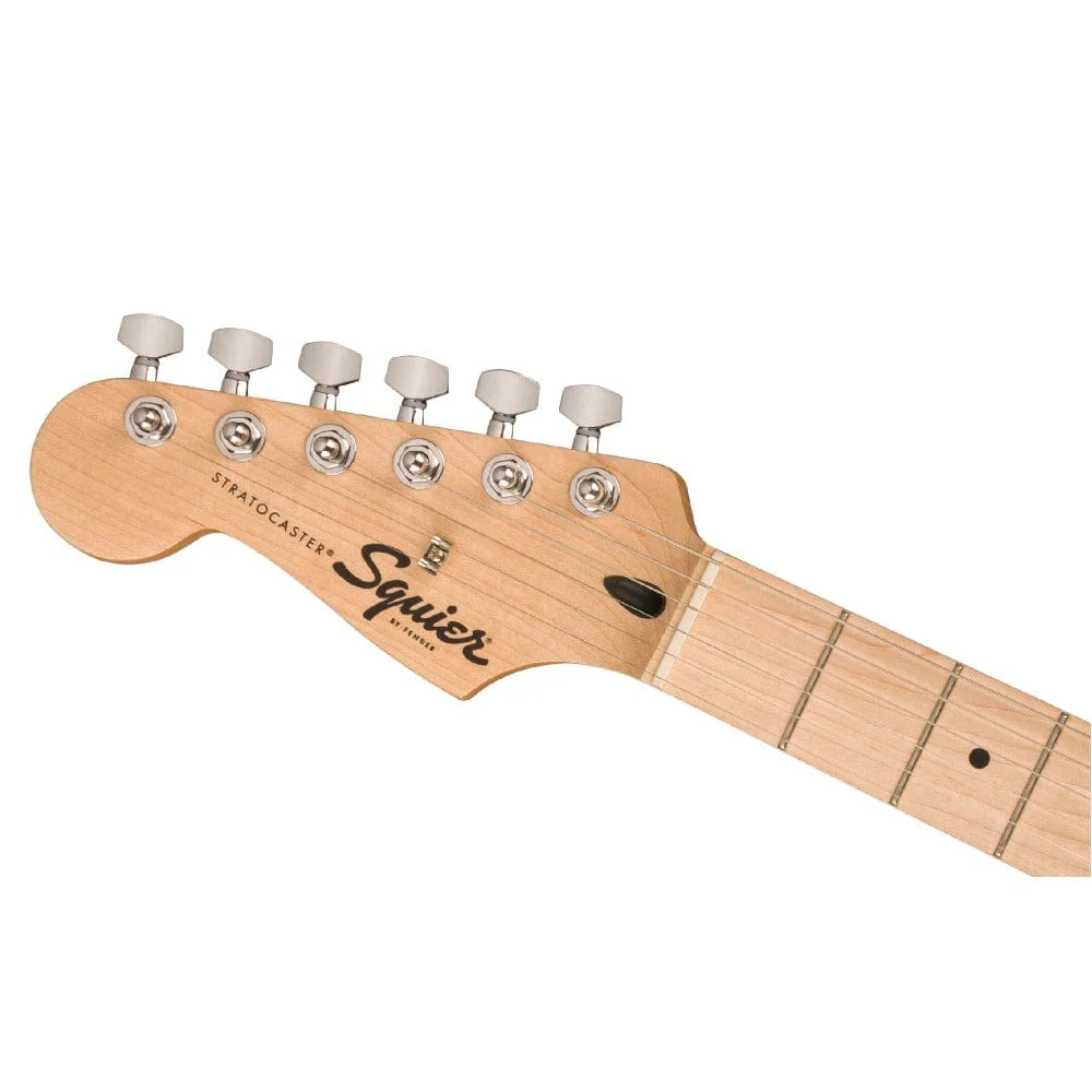 Fender Squier Sonic Stratocaster Electric Guitar Bundle With Gigbag, Polishing Cloth, Picks, Strap, Tuner & Ebook - Image 26