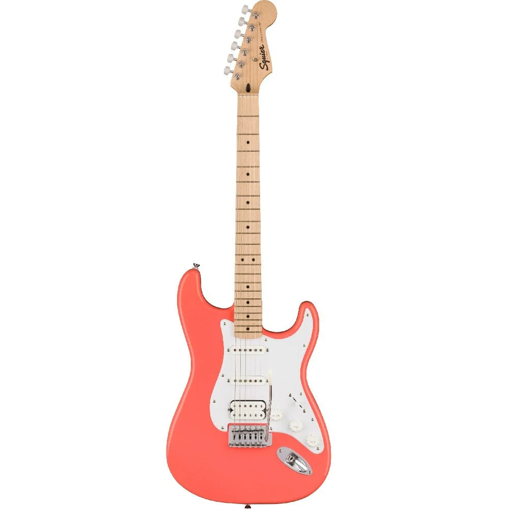 Fender Squier Sonic Stratocaster Electric Guitar Bundle With Gigbag, Polishing Cloth, Picks, Strap, Tuner & Ebook - Image 33