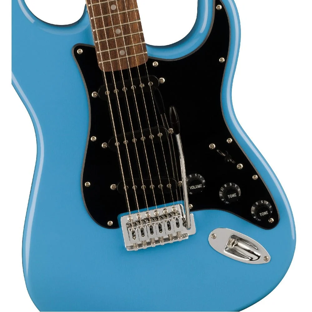 Fender Squier Sonic Stratocaster Electric Guitar Bundle With Gigbag, Polishing Cloth, Picks, Strap, Tuner & Ebook - Image 9