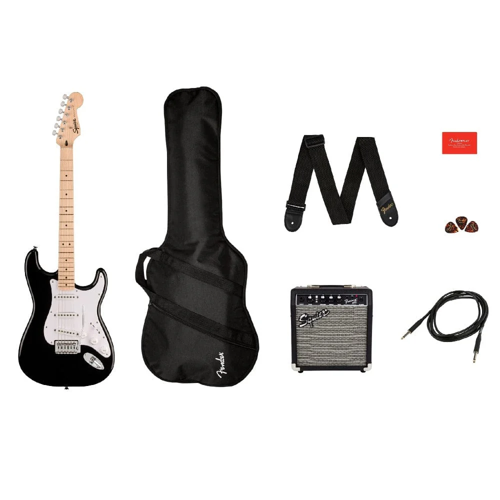 Fender Squier Sonic Stratocaster Electric Guitar Pack - Image 3