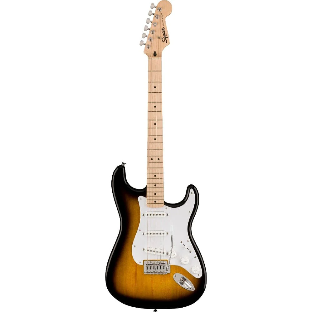 Fender Squier Sonic Stratocaster Electric Guitar Pro Bundle with Amplifier, Gigbag, Tuner, Strap, Picks, Cable, Polishing Cloth & Ebook - Image 15