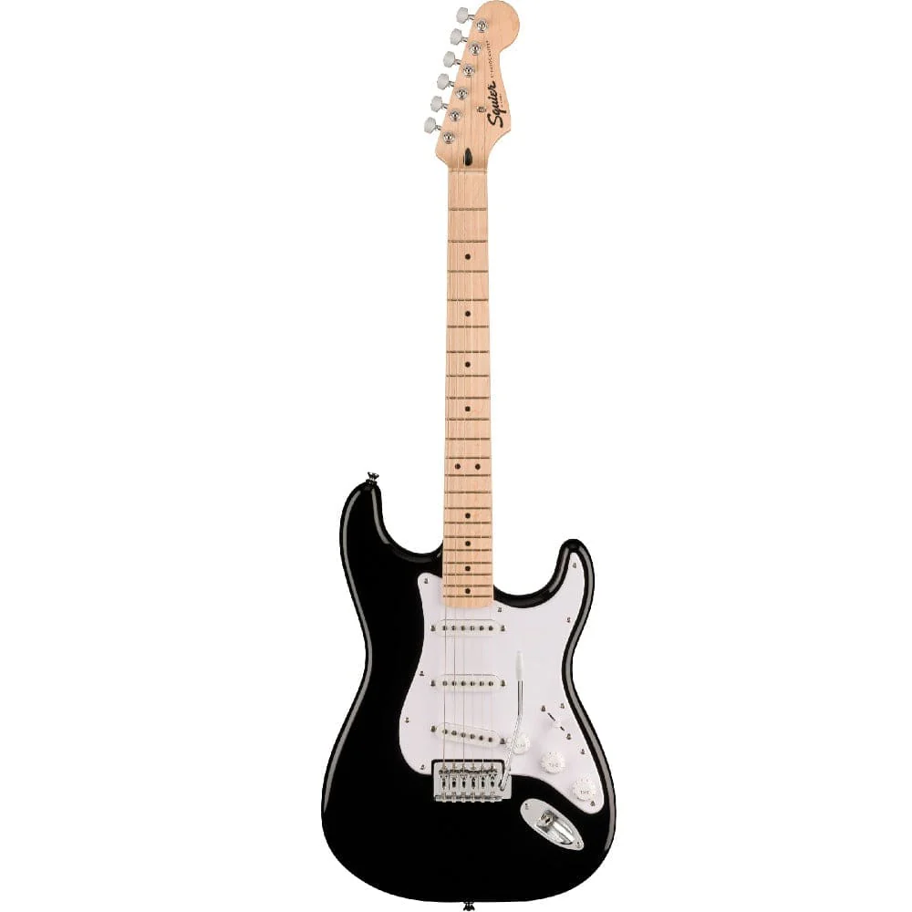 Fender Squier Sonic Stratocaster Electric Guitar Pro Bundle with Amplifier, Gigbag, Tuner, Strap, Picks, Cable, Polishing Cloth & Ebook - Image 3