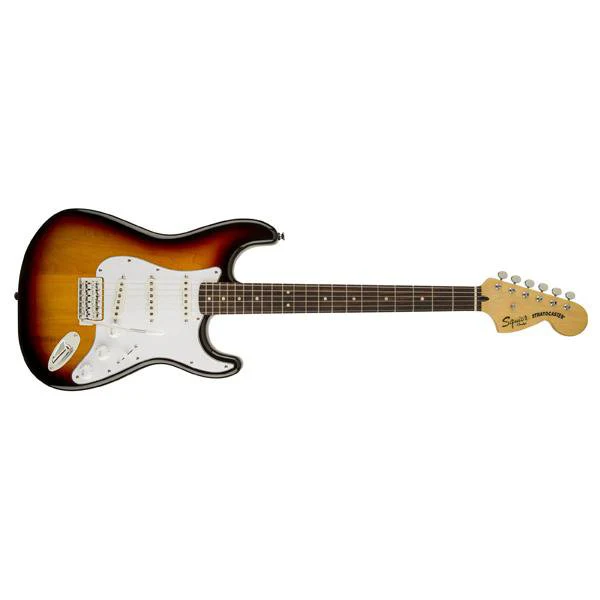 Fender Squier Vintage Modified Stratocaster Electric Guitar - 3 Tone Sunburst