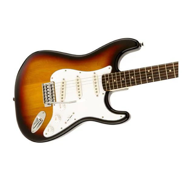 Fender Squier Vintage Modified Stratocaster Electric Guitar - 3 Tone Sunburst - Image 4