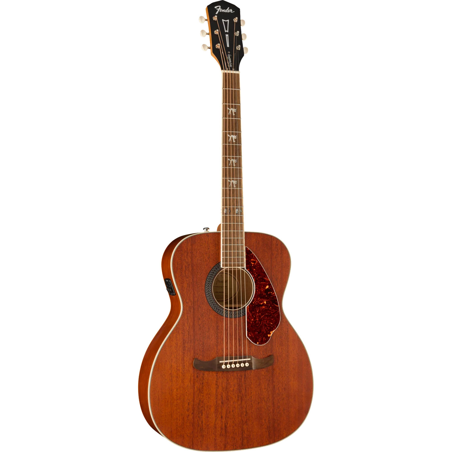 Fender Tim Armstrong Hellcat Electro Acoustic Guitar - Walnut Fretboard - Natural - Image 2