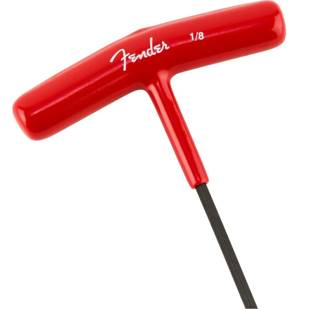 Fender Truss Rod Adjustment Wrench T-Style 1/8"- Red - Image 2