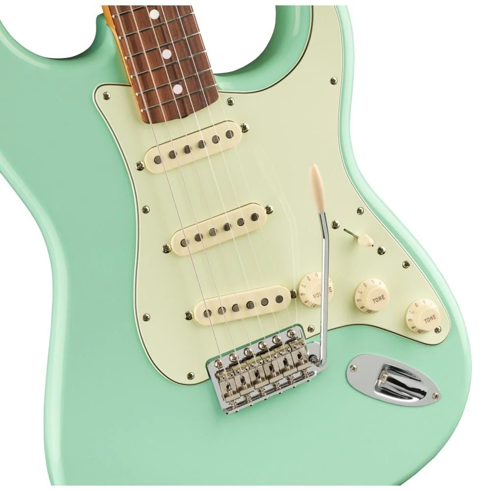 Fender Vintera 60S Stratocaster Electric Guitar - Surf Green - Image 3