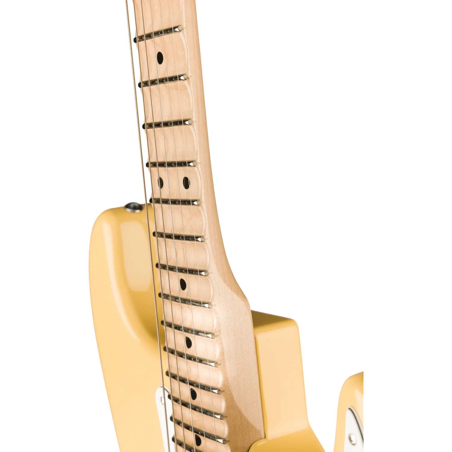 Fender Yngwie Malmsteen Stratocaster Electric Guitar, Scalloped Maple Fingerboard, Vintage White - Image 6