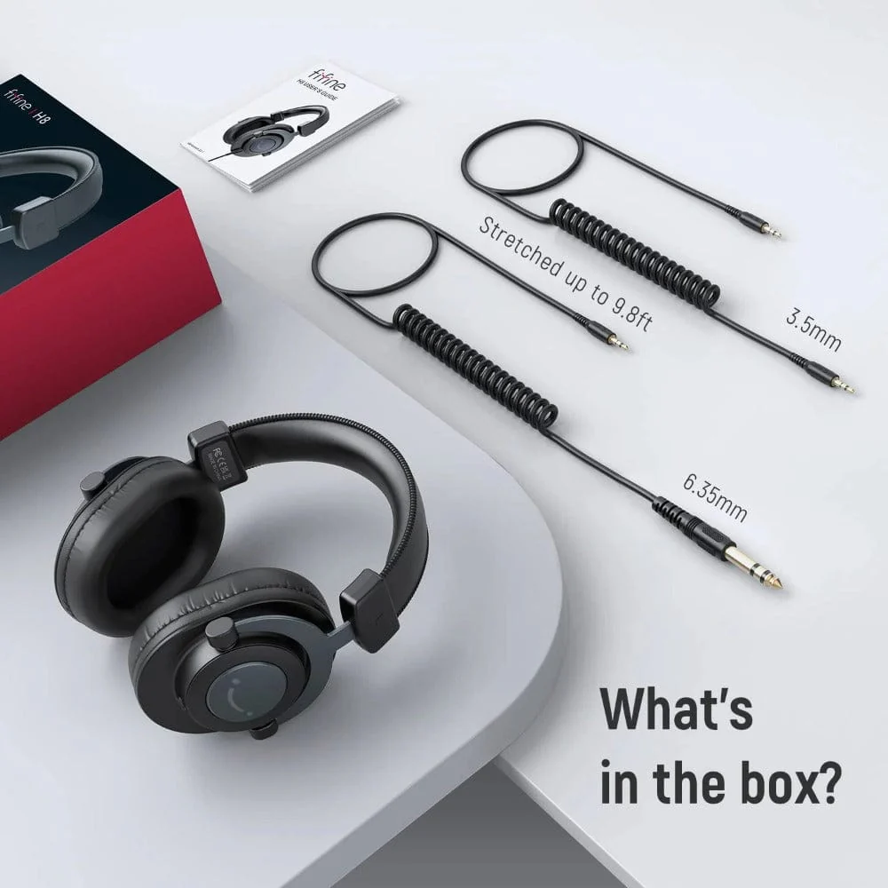 Fifine H8 Studio Monitoring Wired Headphone - Image 7