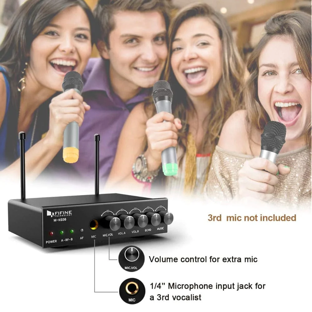 Fifine K036 Wireless Handheld Microphone - Image 9