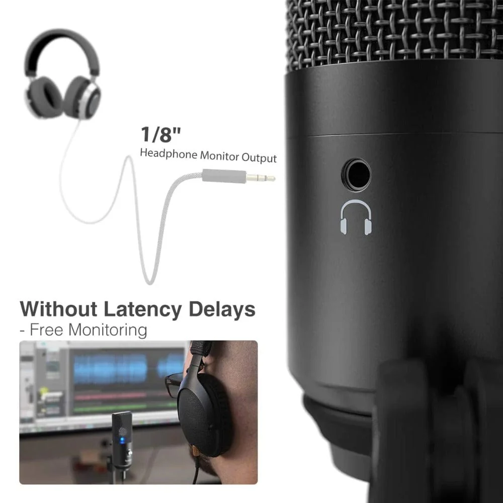 Fifine K670B Cardioid USB Microphone - Image 2