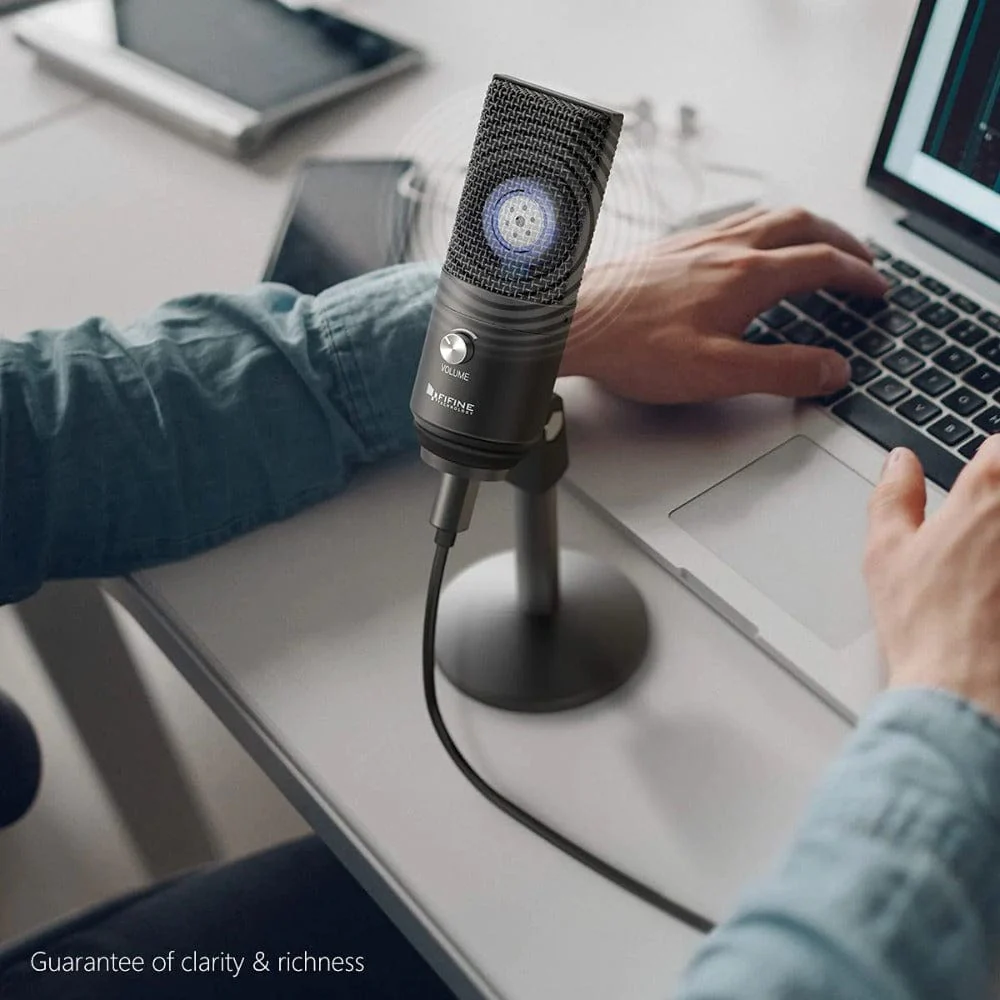 Fifine K670B Cardioid USB Microphone - Image 6