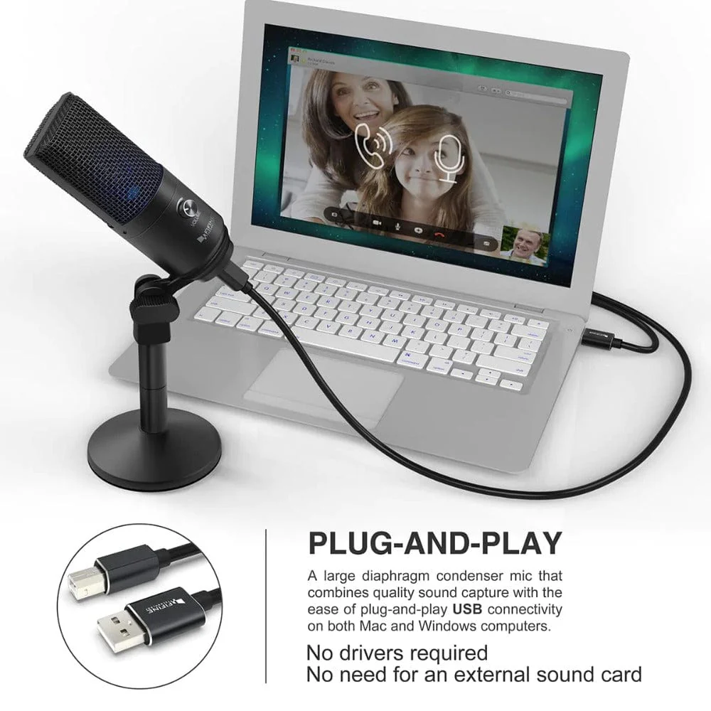 Fifine K670B Cardioid USB Microphone - Image 8