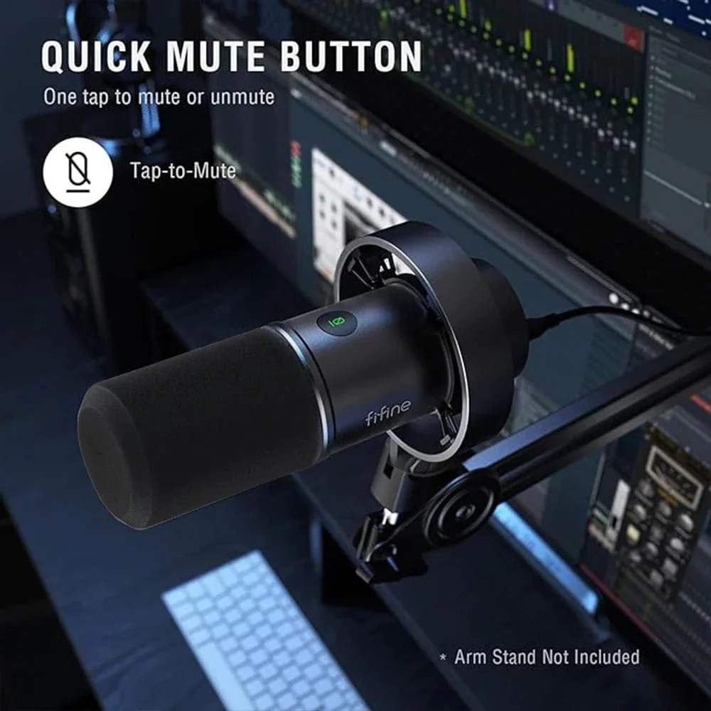 Fifine K688 Amplitank USB Dynamic Microphone - Image 3