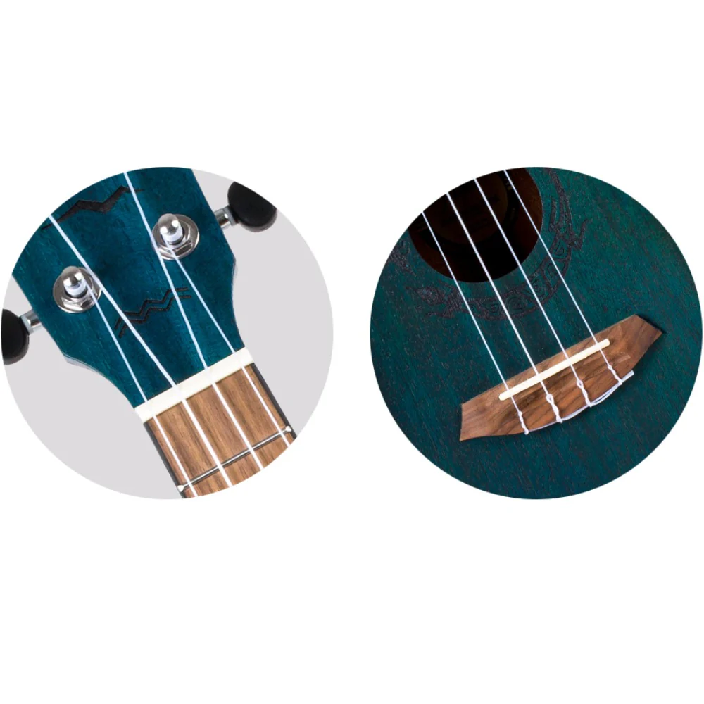 Flight DUC380 Topaz Concert Ukulele with Bag - Image 6