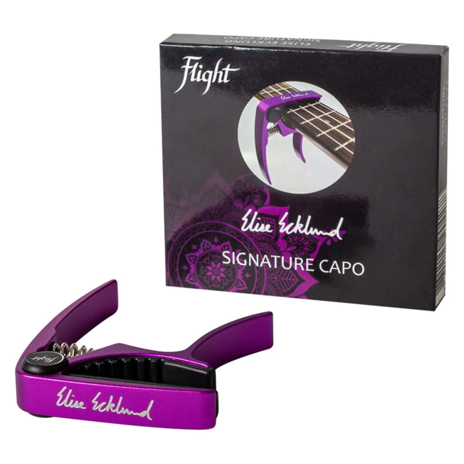 Flight FC-EE Elise Ecklund Signature Ukulele Capo - Image 2