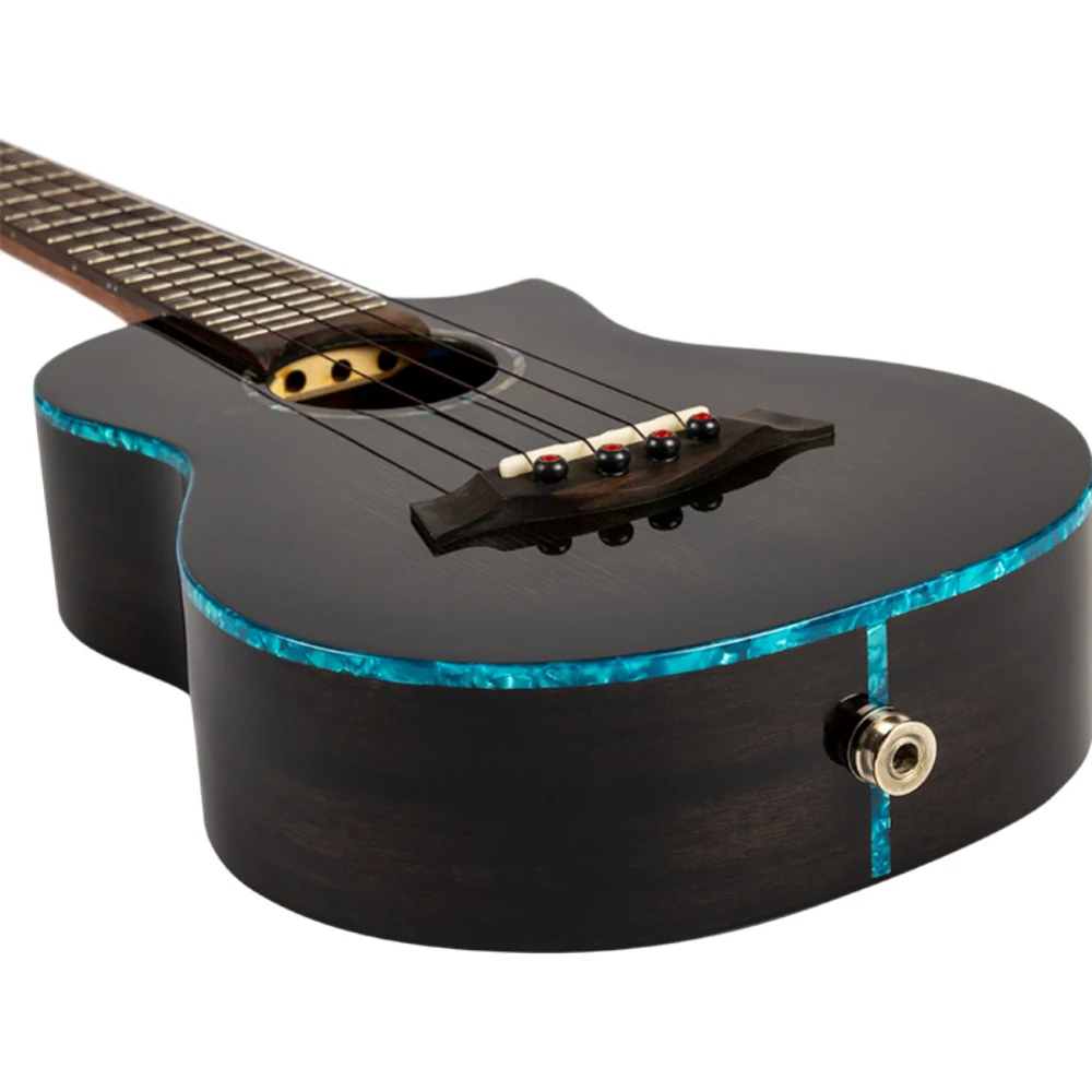 Flight Nighthawk EQ-A Electric Tenor Ukulele with Bag - Image 5