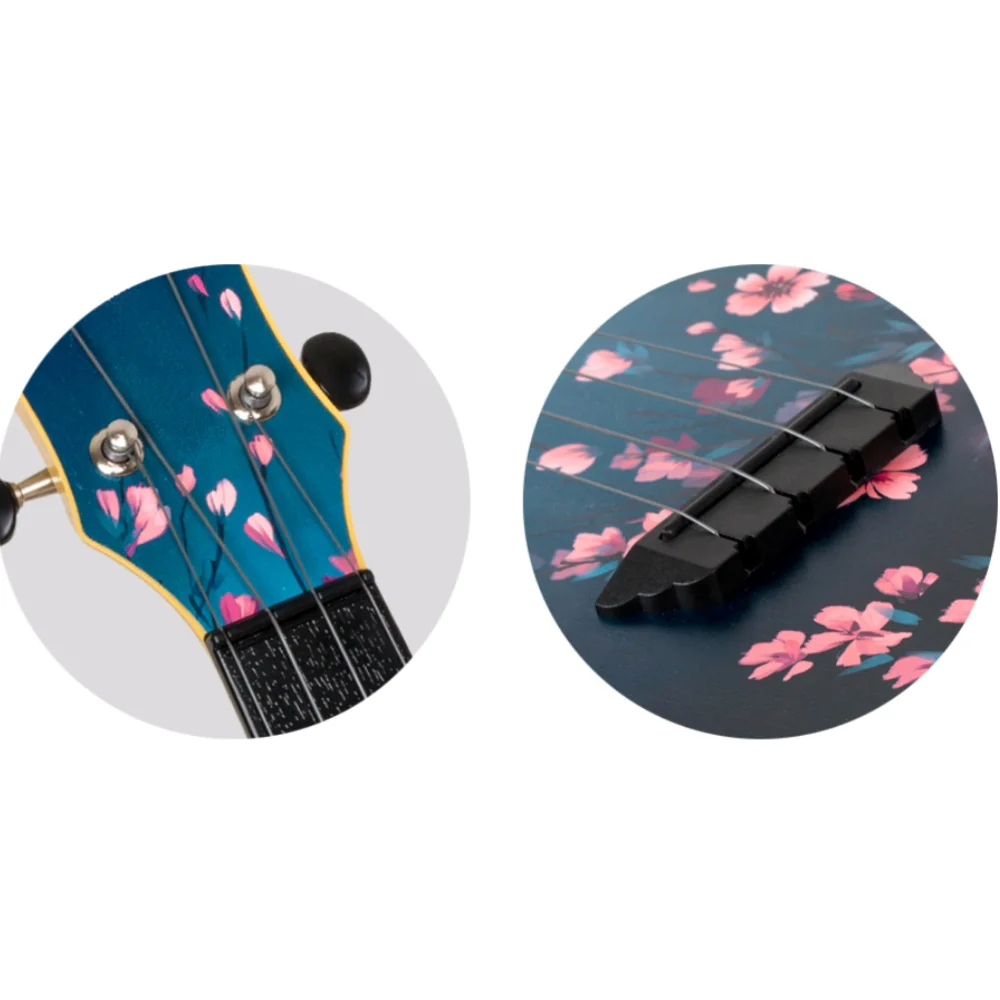 Flight TUS-32 Sakura Travel Soprano Ukulele with Bag - Image 5