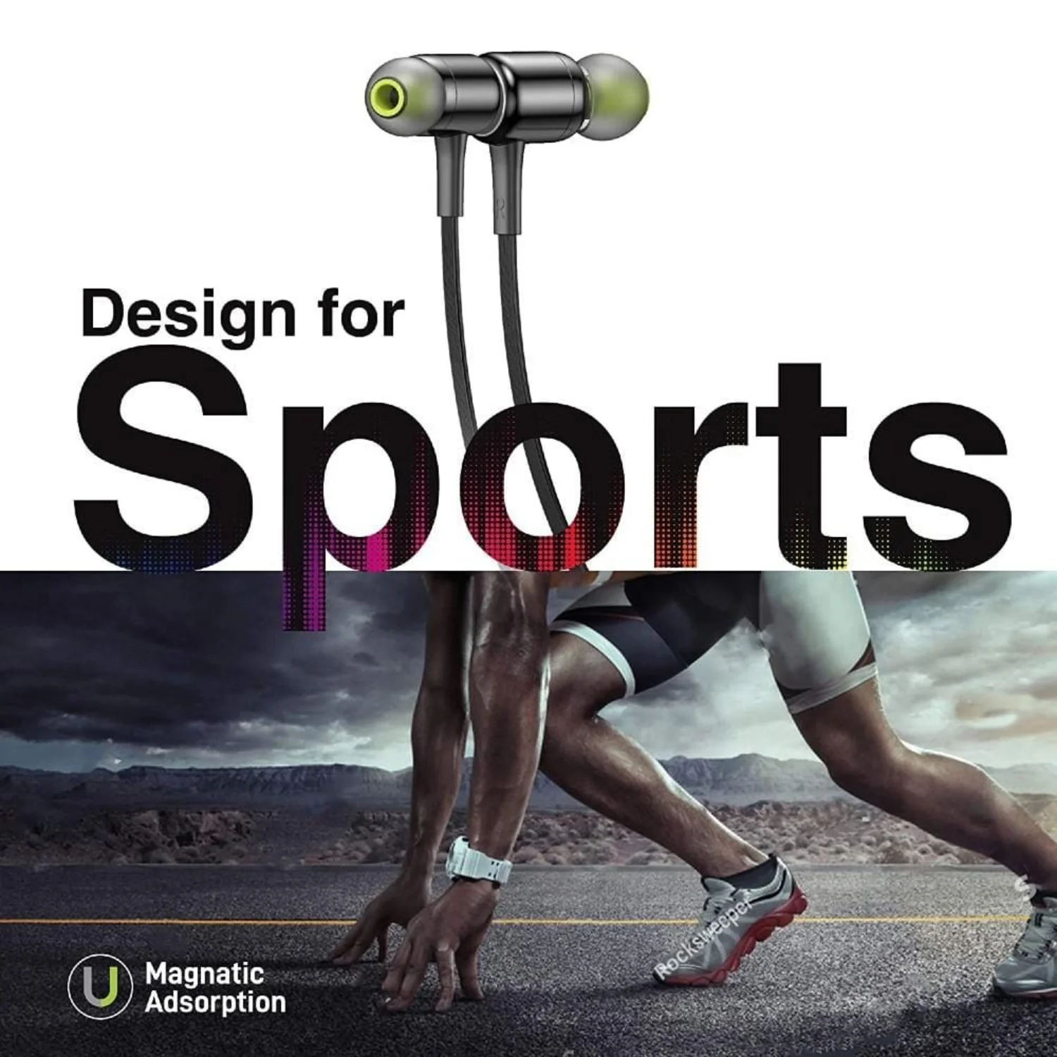 FLiX (Beetel) Blaze 100 Wireless Bluetooth In-Ear Comfortable Sports Neckband - Black - Image 5
