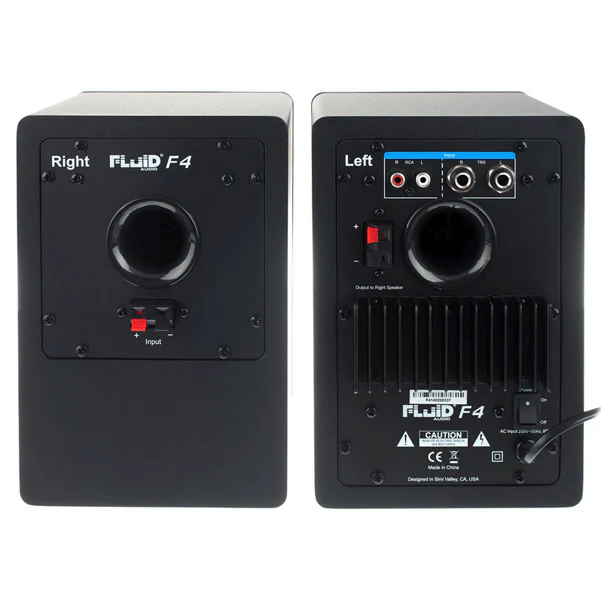 Fluid Audio Fader Series F4 Studio Monitors - Pair - Image 2