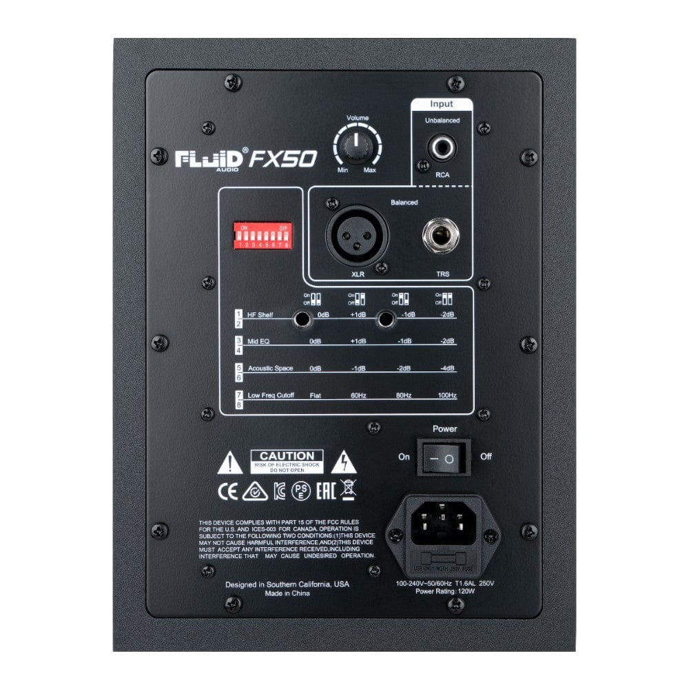 Fluid Audio FX50 5-inch 2-Way Active Studio Monitor Speaker - Image 2