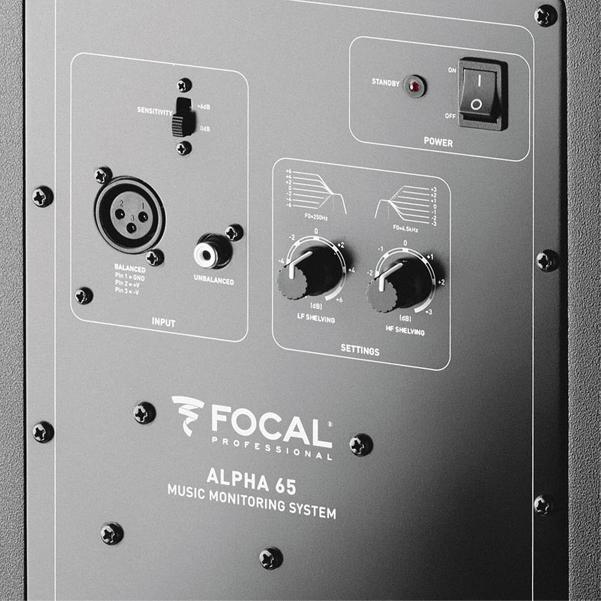 Focal Alpha 65 6.5 inch Active 2 Way Nearfield Studio Monitor - Single - Image 3