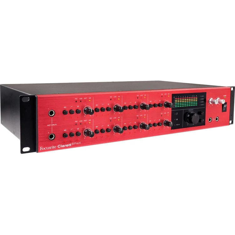 Focusrite Clarett 8PreX 26x28 Thunderbolt Audio Interface