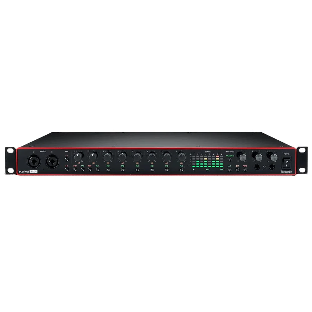 Focusrite Scarlett 18i20 Audio Interface with 8 Mic Preamps - 3rd Gen - Image 4