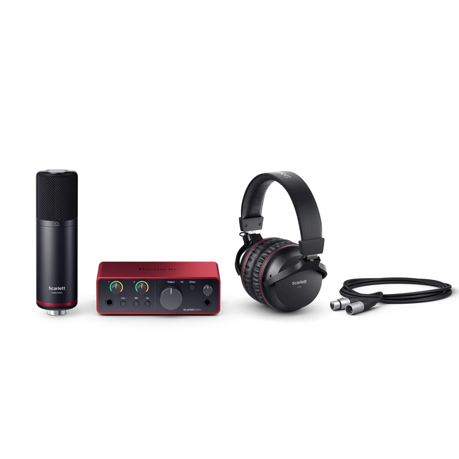 Focusrite Scarlett Solo Studio Audio Interface Pack - Image 8