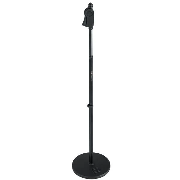 Gator Frameworks GFW-MIC-1000 10 inch Roundbase Mic Stand with Standard Twist Clutch