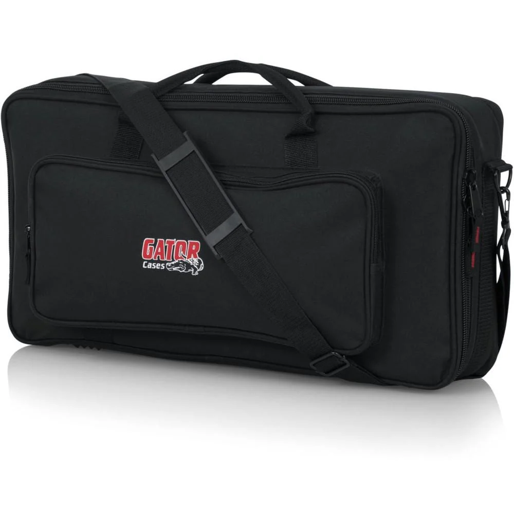 Gator GK-2110 22.5x11.5x4 Inch Micro Keyboard/Controller Gig Bag- Black