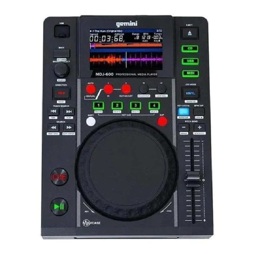 Gemini MDJ-600 Professional CD And USB Media Player